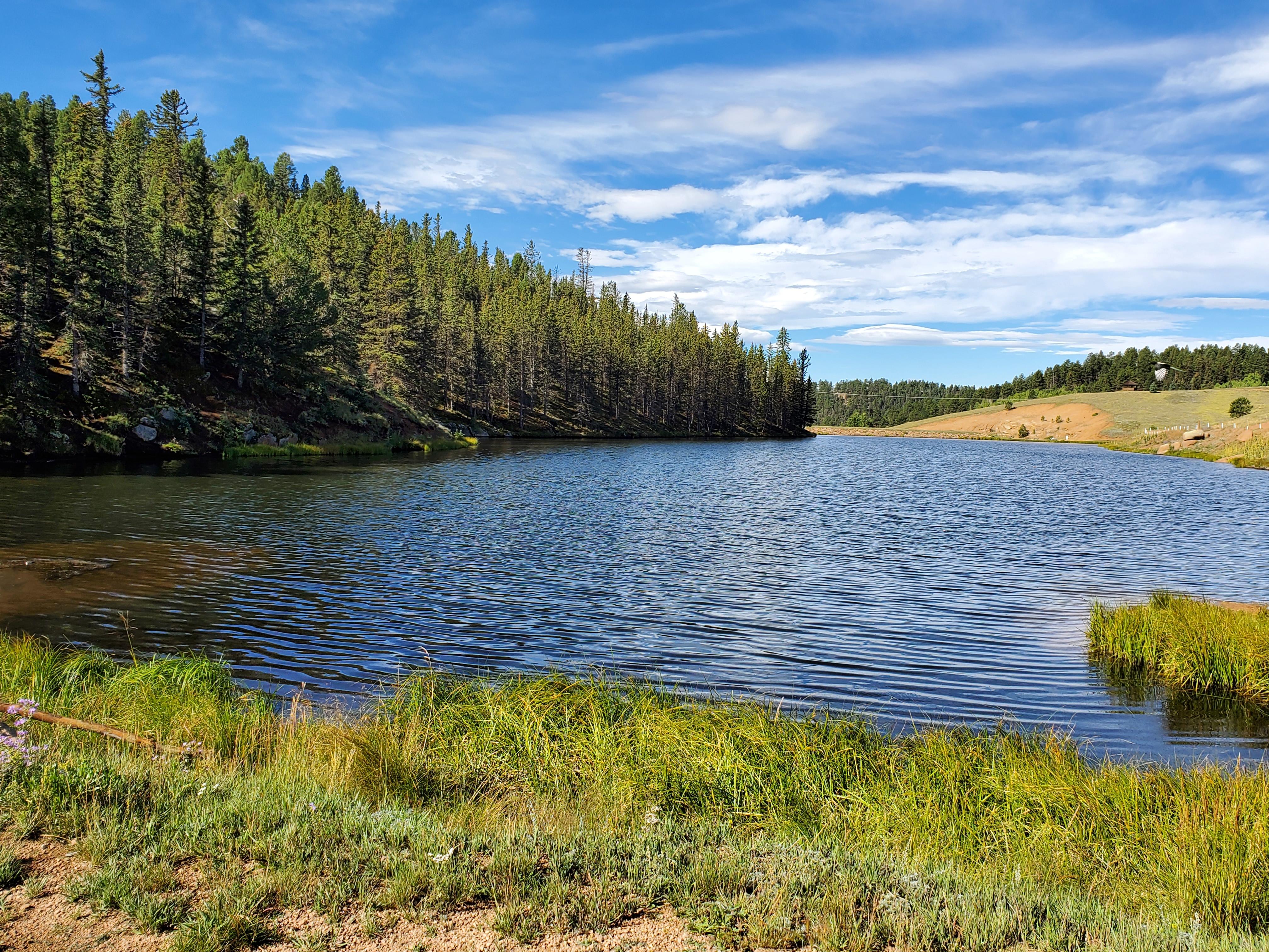 Landscape of Elk Lake 
